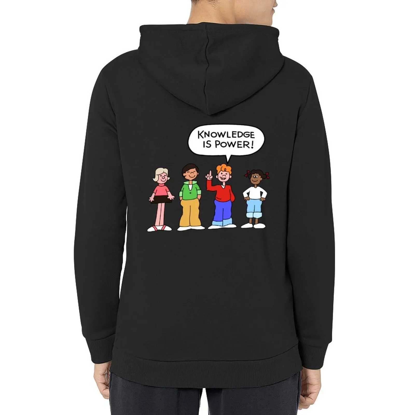 

School House Rocks: Knowledge is Power! Hoodie men's clothes winter clothes anime clothes korean style tracksuit men