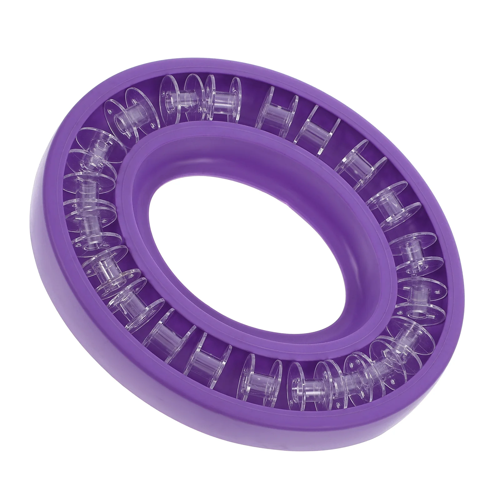 

1Set Bobbin Organizer Sturdy Sewing Supplies Storage Case Keep Bobbins Secure and Tangle-Free Compact Bobbin Holder for Daily