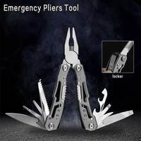 Outdoor Multi Tool Pliers Camping Portable Stainless Steel Edc Folding Multi Tool Emergency Survival Knife Pliers