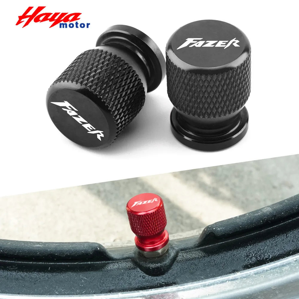 For Yamaha FZ1 FZ6 FZ8 Fazer FZS 150 250 400 600 1000 Moto Wheel Tire Valve Stem Cap Tyre Air Port Cover Motorcycle Accessories