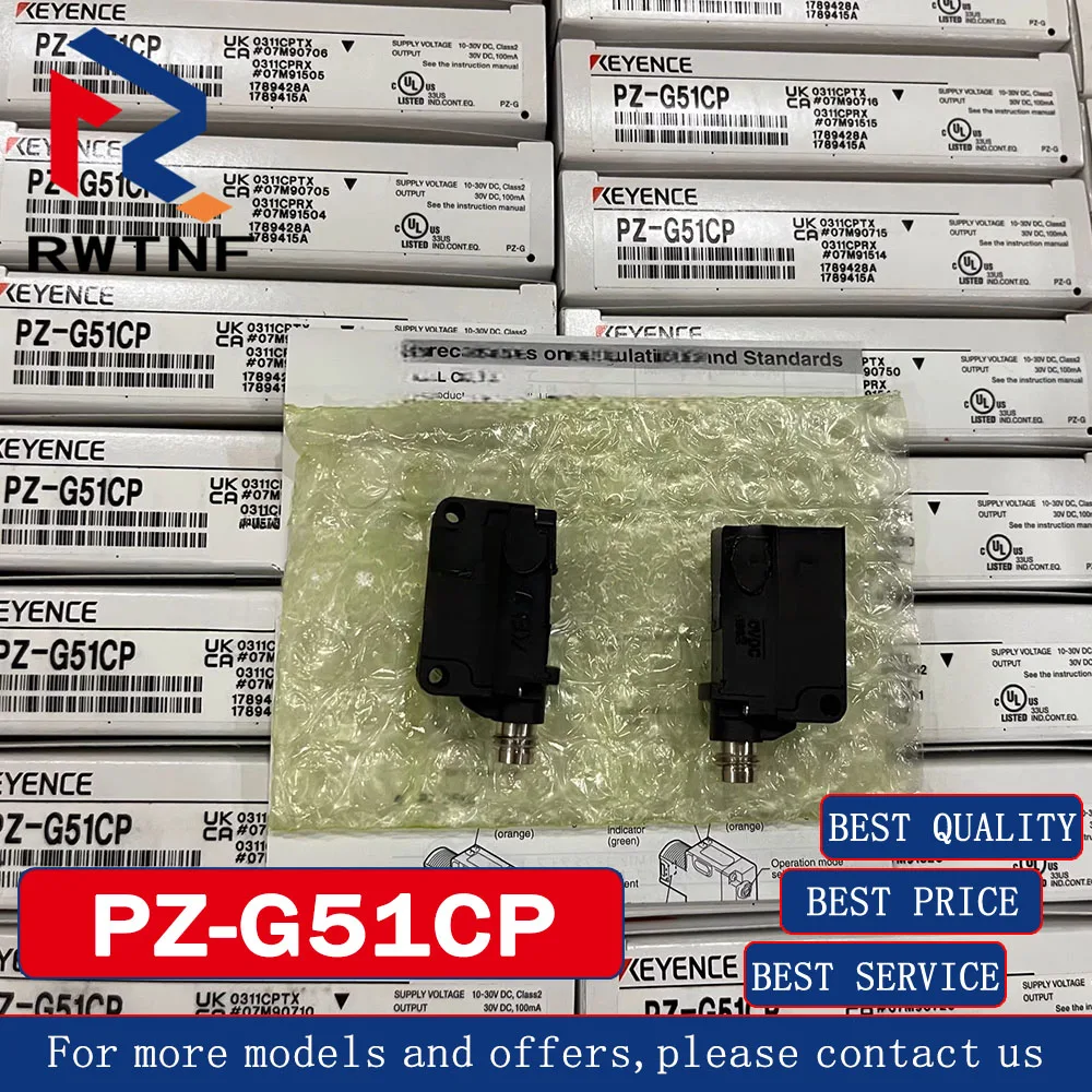 

Brand New Genuine PZ-G51CP KEYENCE Through beam photoelectric switch sensor, 100% original warehouse stock