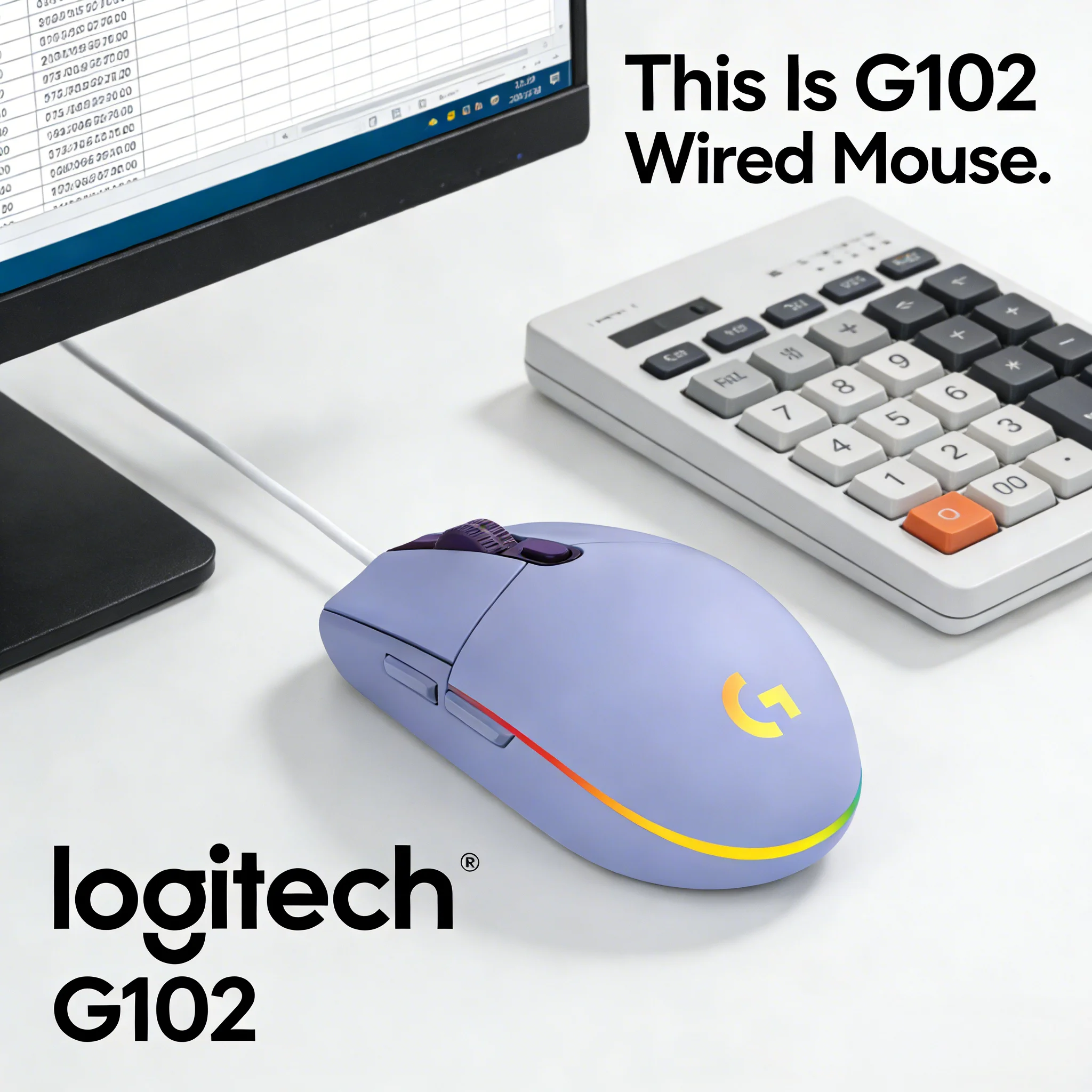 

Игровая мышь Logitech G102 8000DPI RGB LIGHTSYNC