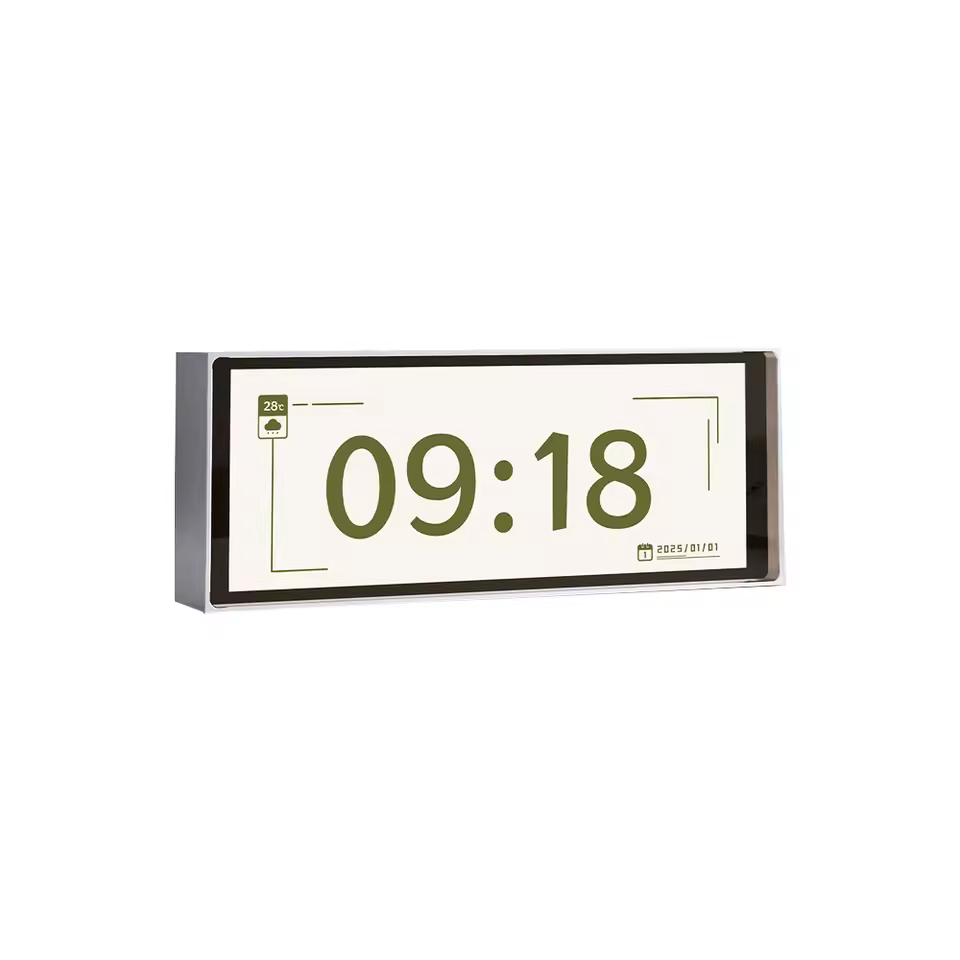 RGB Quantum Clock Smart Display Lamp