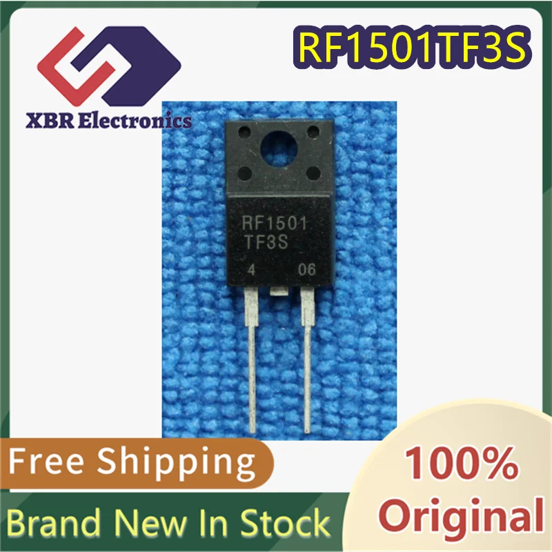 (20/50 pieces) RF1501 RF1501TF3S TO-220F Fast Recovery Tube Brand New Original Genuine Product In Stock