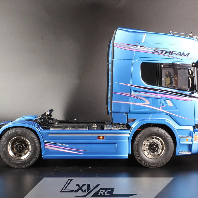 Escala 1:14, 2 uds., paneles laterales de Metal de simulación, accesorios de actualización para camión Tamiya RC SCANIA R470