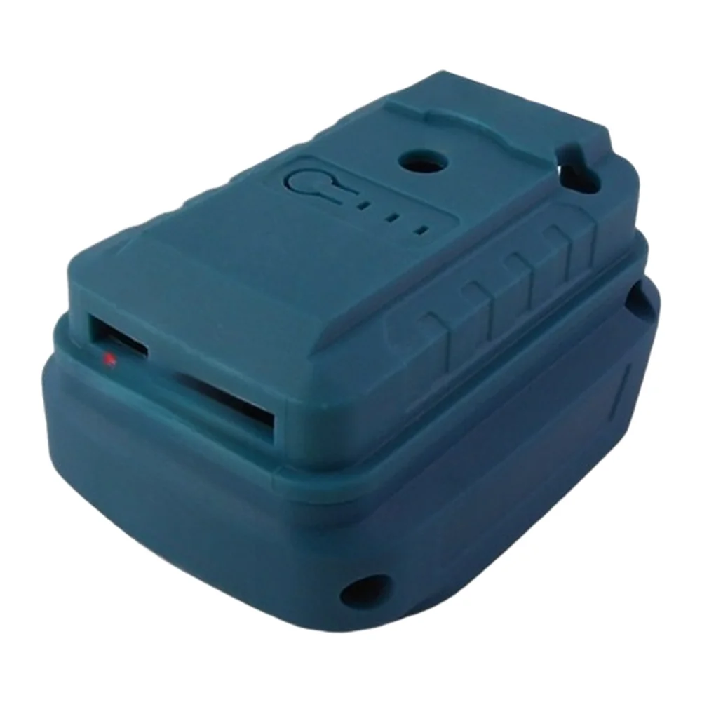 For 18V FOR For battery Compatible Dual USB Power Socket Adapter with Mounting Hole for Quick Tool Integration