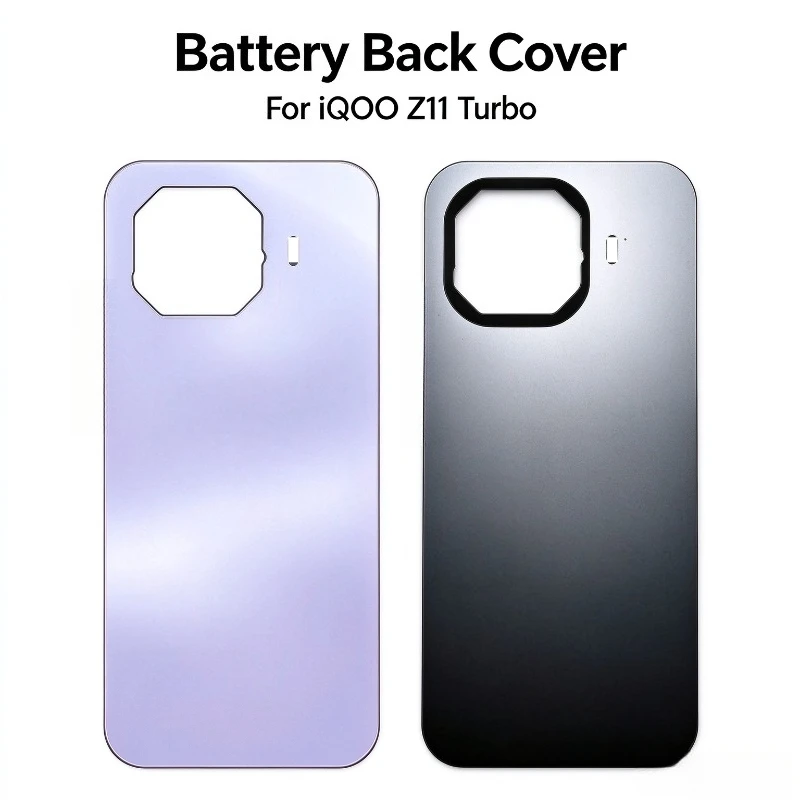 For iQOO Z11 Turbo Battery Housing Back screen Cover Case Rear Housing For Z11Turbo Replacement Parts