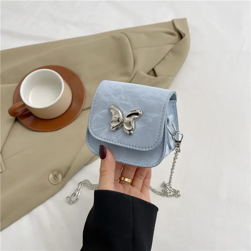 New Aesthetic Simple Cross-body Bag Female Summer Fun Exquisite Popular Shoulder Bag Simple Fashion Saddle Bag Small Bag Gift