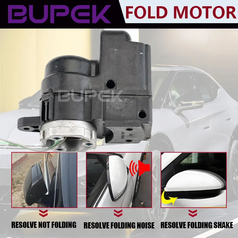 BUPEK Car Power Folding Unit Mirror Actuator Motor For Hyundai Sonata YF/10 accesorios para auto replacement kits