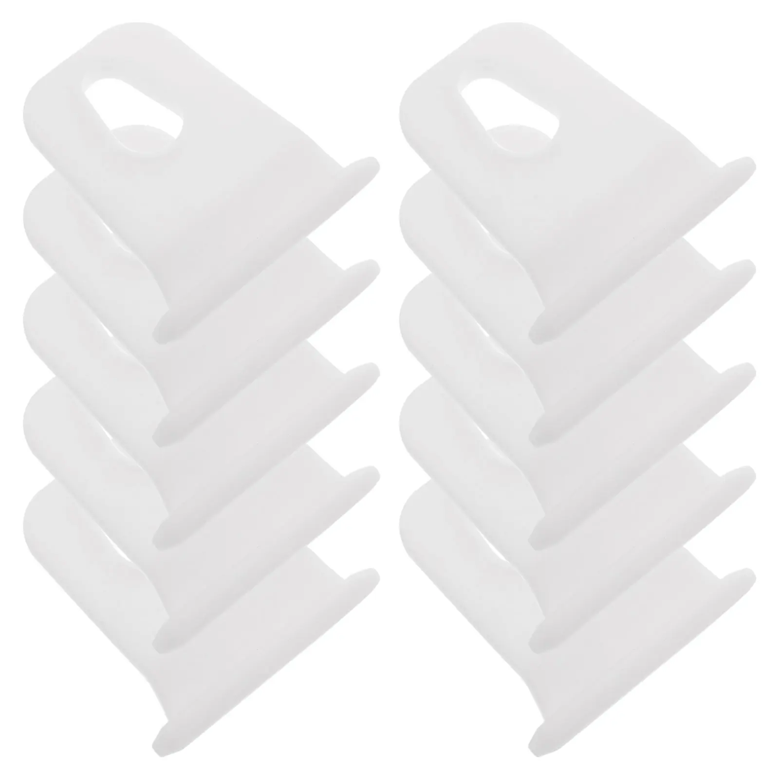 

10 pcs Rv Awning Hooks For Piping Rail Heavy Duty Clips Caravan Camper Canopy Light Hangers Camping Accessories