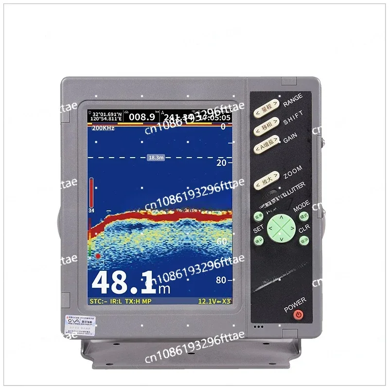 ES9000-08 Bathymeter Sonar Ultrasonic Detector 2000M CCS Certificate 6 Inch