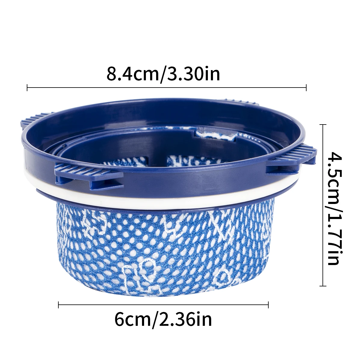 DJ97-02649A Vacuum Filter Replacement Parts for Samsung Jet 60 Jet 70 Jet 70+ Jet 75 Jet 75+ Jet 90 Cordless Vacuum