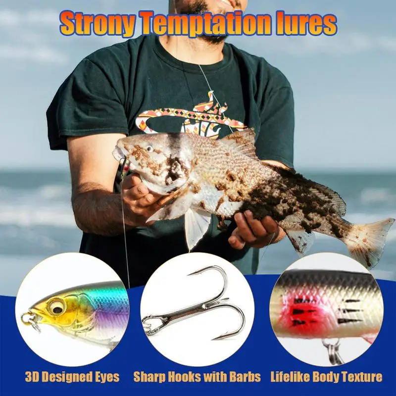 2024 Fishing Lure Advent Calendar Fishing Tackle Set For Man Fishing Adult 24 Days Christmas Countdown For Father gifts