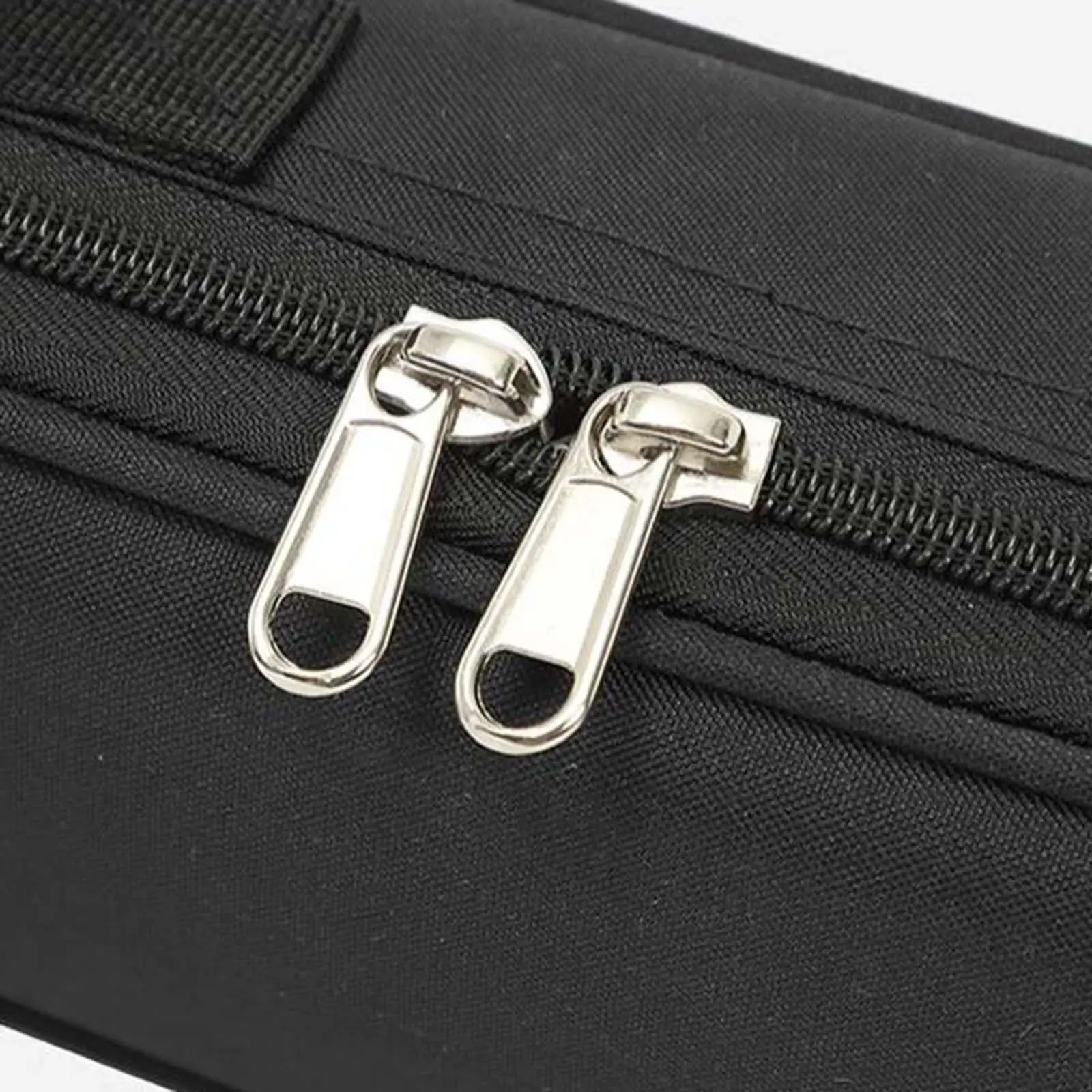 Snooker Cue Bag 3/4 Portable Pool Cue Carrying Case Durable Oxford Cloth Billiard Cue Bag for Table Accessories and Club Storage