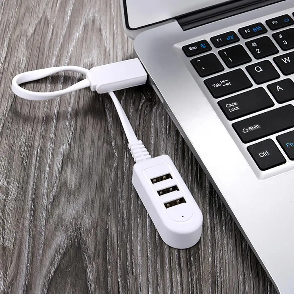 USB2.0 Hubs 30cm Charging Cable Multi USB Splitter Hub Power Adapter Data Transmission Is Not Supported Charging Hubs