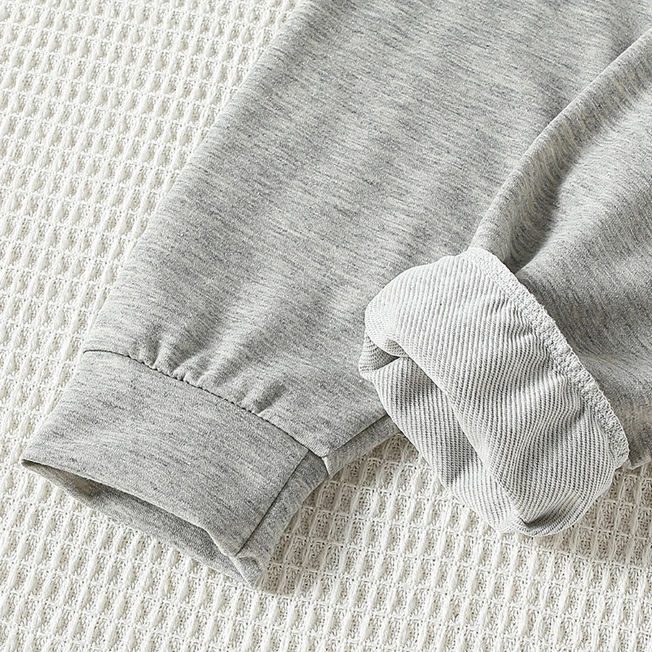 Herbst- und Winter-Kinderhose mit Kordelzug, dekorative Jogginghose für Jungen und Mädchen, Sporthose mit elastischem Bund, lässige Outdoor-Hose – Detail 12