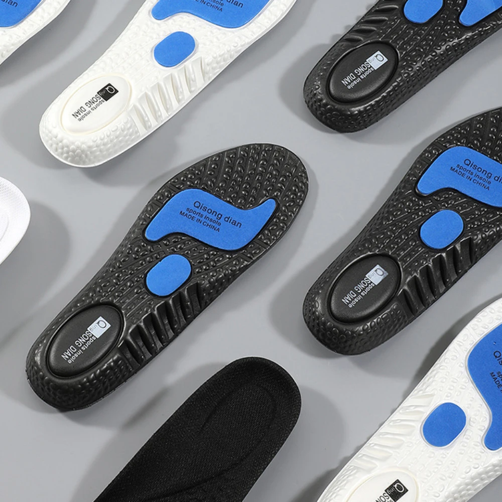 Insoles for Shoes Sole Shock Absorption Deodorant Breathable Cushion Running Insoles for Feet Man Women Orthopedic Insoles