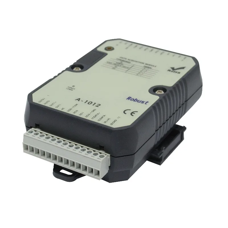 Analog Io Module with 4AI 2AO 2DI 2DO RS-485 Port Modbus RTU Protocol (A-1012)