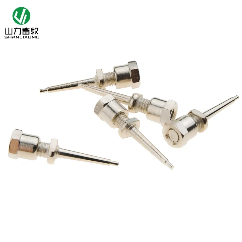 3PCS Special two-dimensional code ear clamp   tag standard needle  pin number