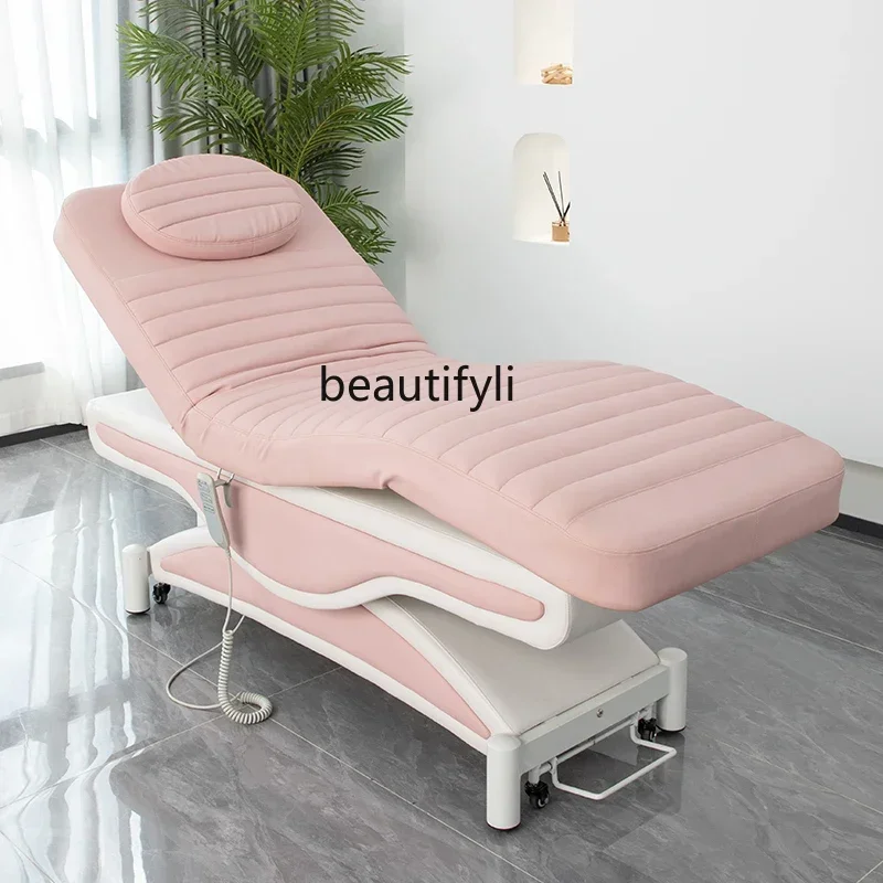 

AA17 Electric beauty bed ear care bed beauty salon automatic lifting tattoo bed
