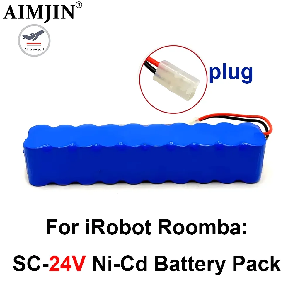 3000mAh 24V Ni-Cd Battery Pack CD Vacuum Cleaner Besen Air Force Extreme For Rowenta RH8770 RH8771WS RH877501 RH8779 RH877901