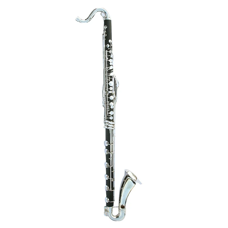 

Woodwind instrument trade guarantee 28key silver plated tube bb tone clarinet