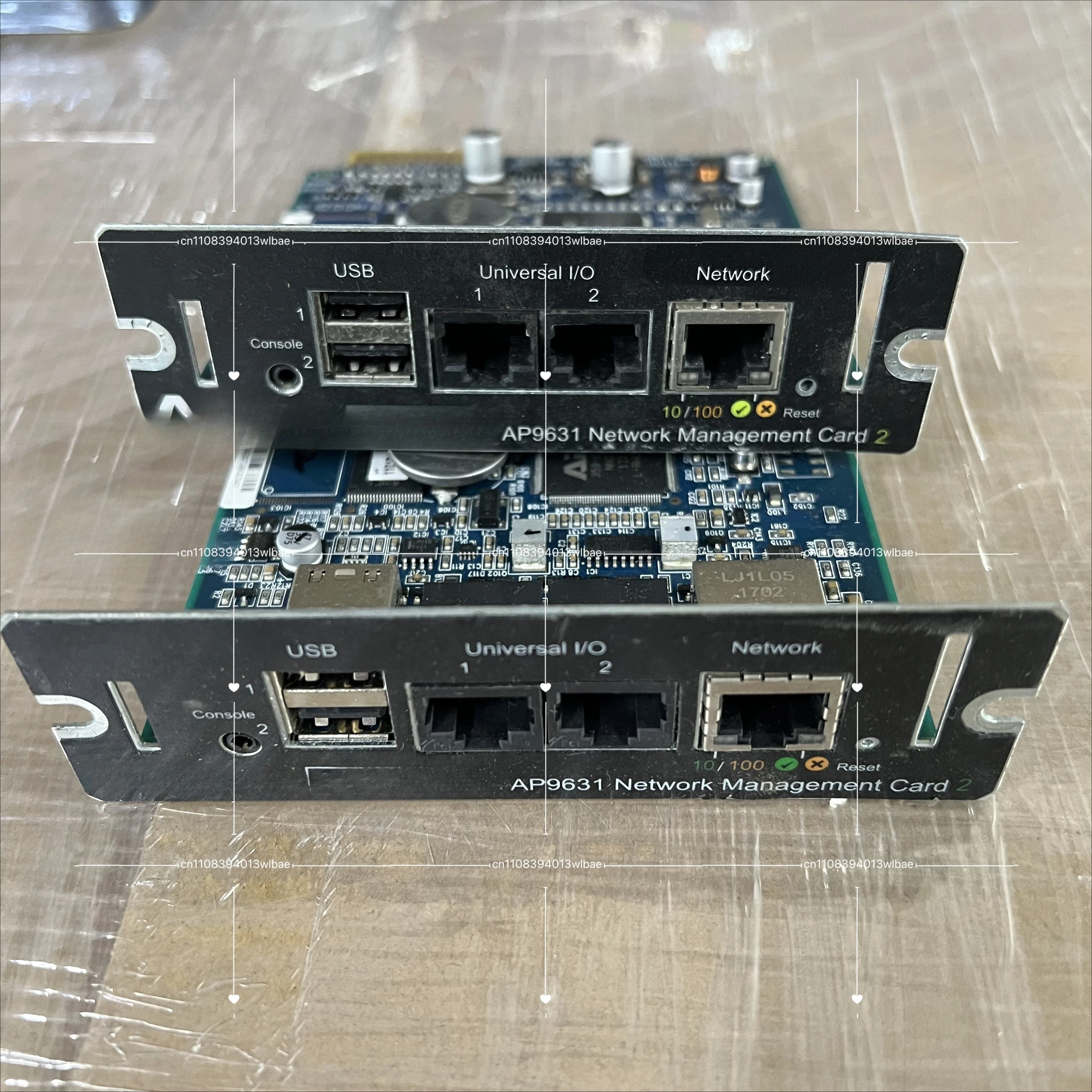 Used Disassembly APC Power Supply Intelligent Network Control Card UPS Monitoring Card AP9630/AP9631 Network Management Card