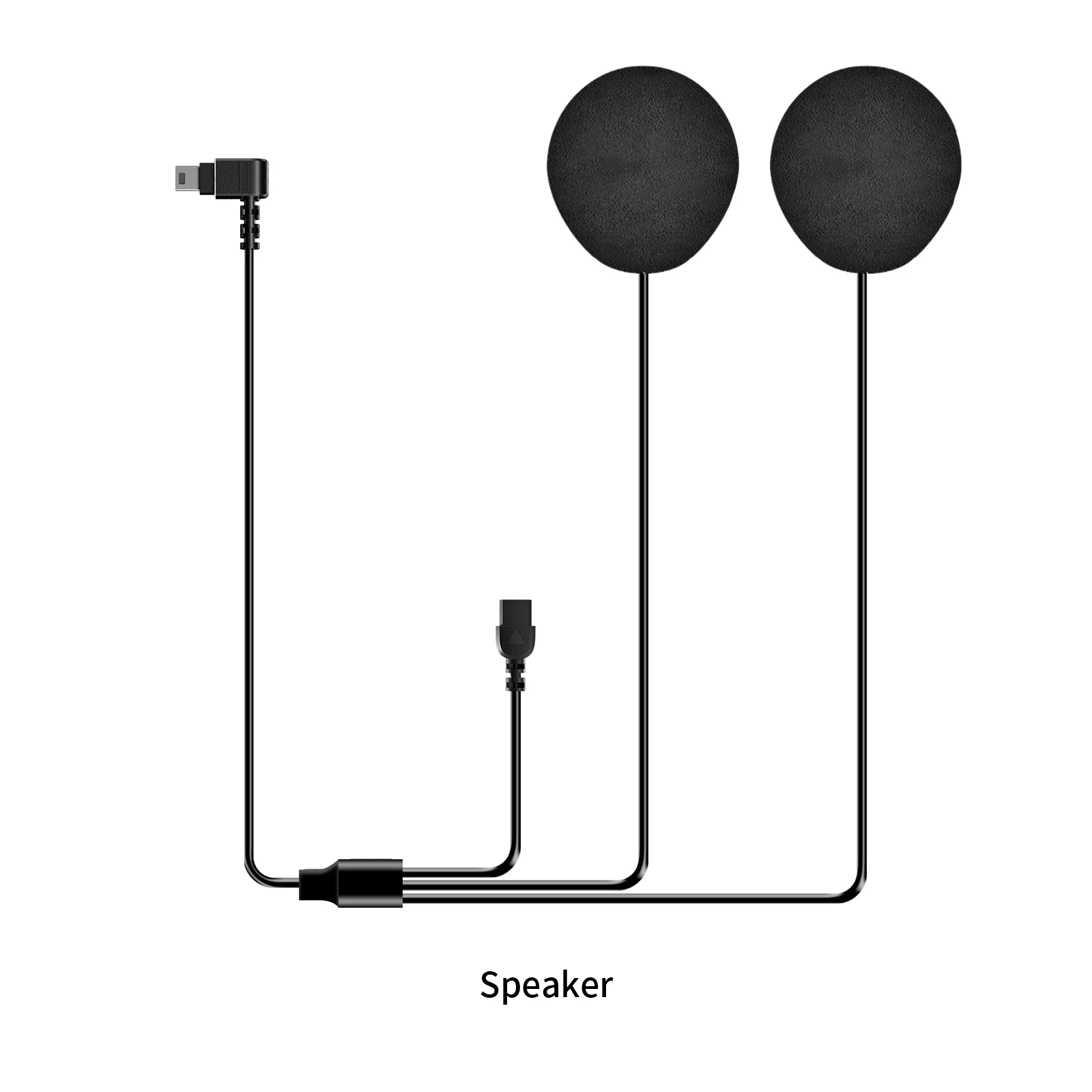 Fodsports FX30C Pro Parts Speakers 2pin Square Port Helmet Bluetooth Headset Motorcycle Accessories Earphone Cable for FX30C Pro