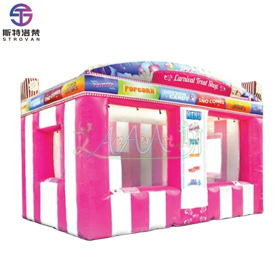 

STLF For Event Party Temporary Convenience Use New Design Inflatable Tent Shop Inflatable Food Stall