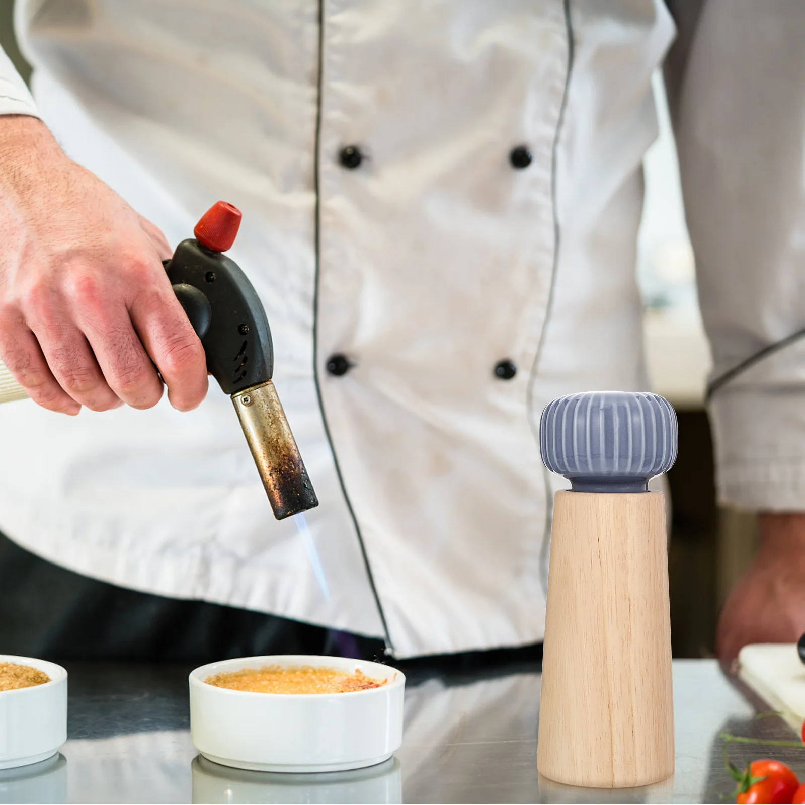 

1Pcs Manual Pepper Grinder Reusable Easy to Use Clean Simple Design for Pepper Powder Pill Spice Mill