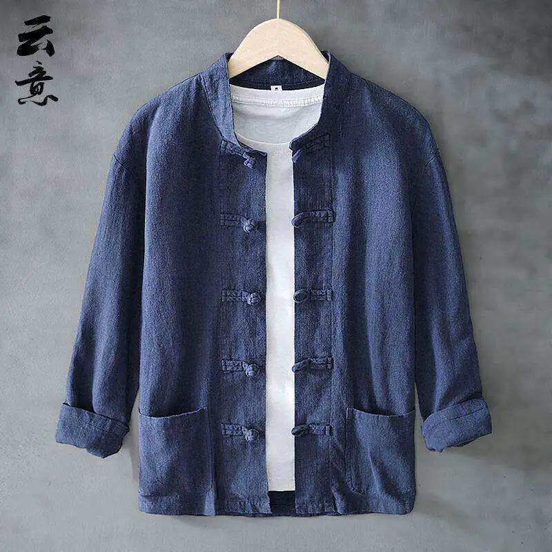 roupa-masculina-de-algodao-e-linho-estilo-chines-retro-para-tai-chi-novo-traje-Etnico-chines-roupa-de-artes-marciais-hanfu
