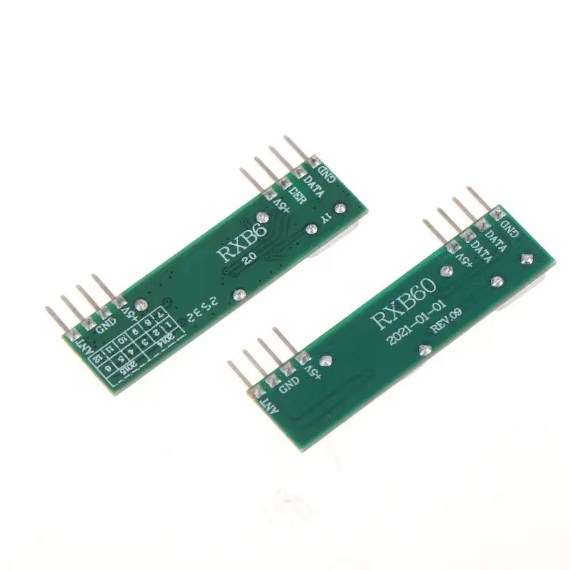 RXB60 315M 433Mhz Superheterodyne Wireless Receiver Module High Compatibility Fit ARM AVR for Smart Home DIY Development Projec