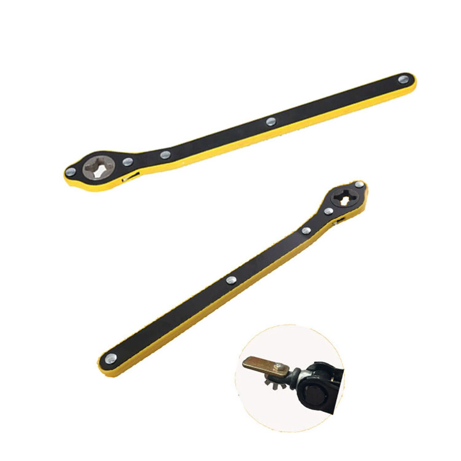 Labor Saving Jack Wrench Jack Ratchet Wrench Ratchet Spanner Metal Labor Saving Strong  Rocker Design Jack Ratchet Wrench