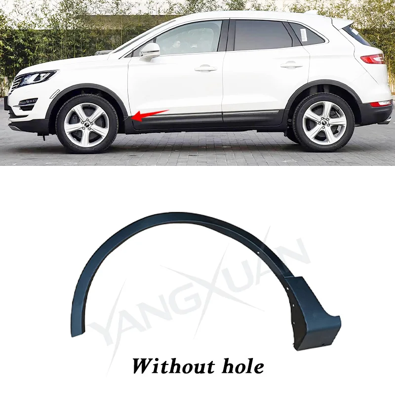 For Lincoln MKC 2014-2019 Wheel Arches Front And Rear Wheel Fenders Widened Bumper With Anti Scratch Strips
