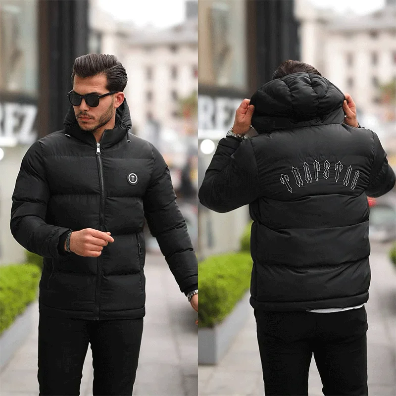 Trapstar Men's High Street  outdoor sports Pullover Jacket windbreaker outdoor warm windproof and rainproof Casual Coat Tops