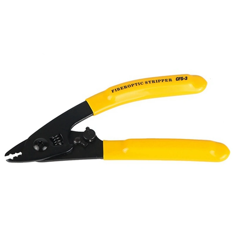 SYW-5PCS CFS-3 Three-Port Fiber Optical Stripper/ Pliers/ Wire Strippers FTTH Tools Miller Optical Fiber Stripping Pliers