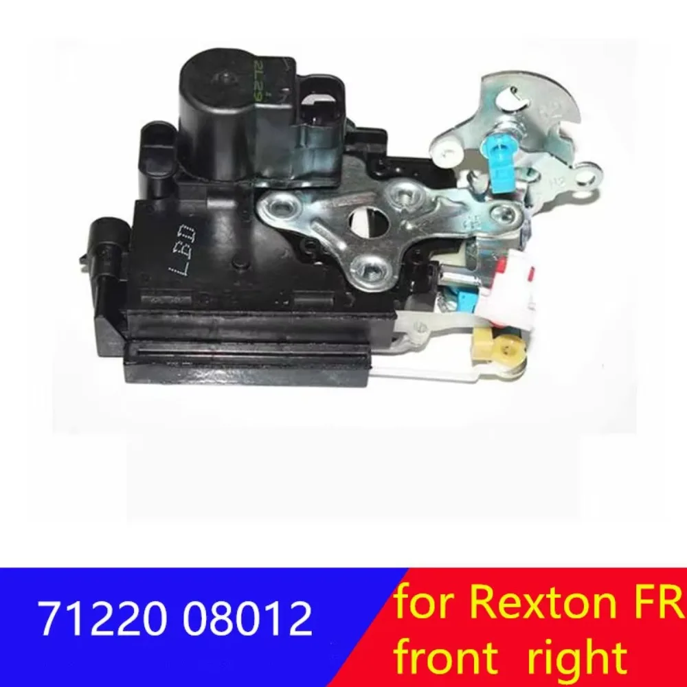 Montaje de pestillo de puerta delantera derecha, 7122008012 original, para Ssangyong Rexton 2001-2017 Rexton W, actuador de pestillo