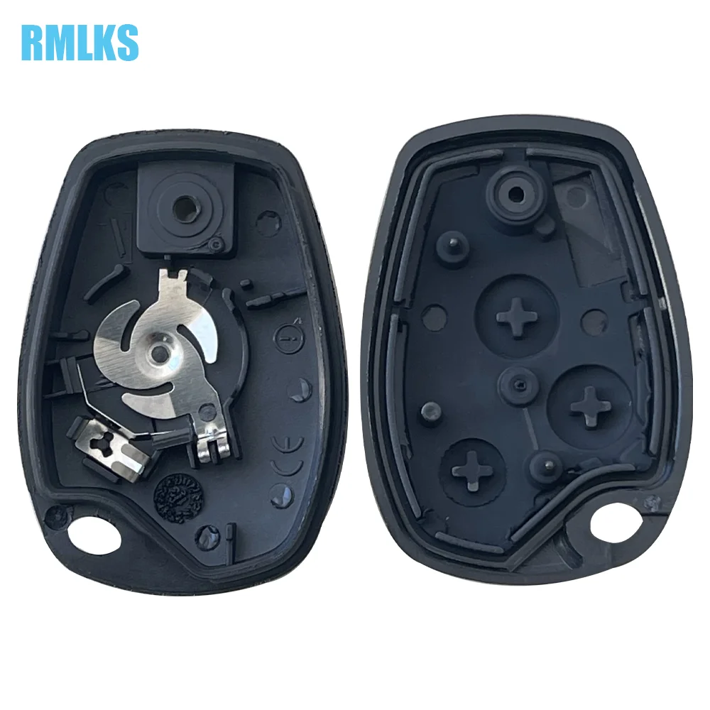 Carcasa de llave remota para coche, funda de llave de alarma con botones para Renault Duster, Clio, DACIA 3, Twingo, Logan, Sandero, Modus, Nissan 2/3