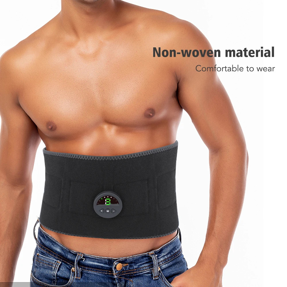 EMS الخصر مدرب البطن حزام العضلات محفز Abs العضلات الحبر عرض حرق الدهون الجسم التخسيس فقدان الوزن تدليك اللياقة البدنية