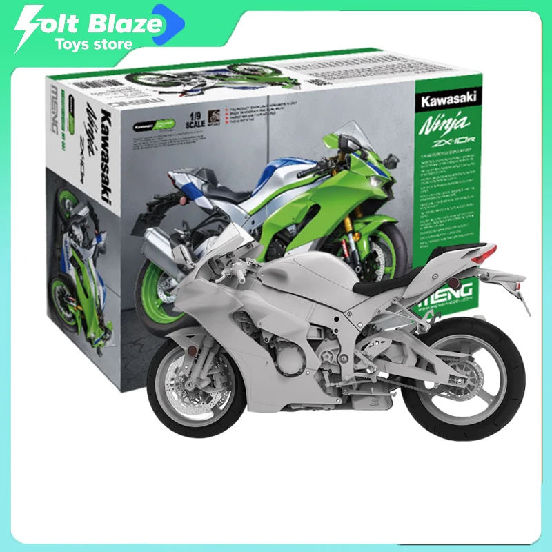 

MENG MT-007 1/9 Kawasaki ZX-10R Assembly Model Pvc Statue Assemble Model Desktop Static Display Models Boy Collection Toys Gifts