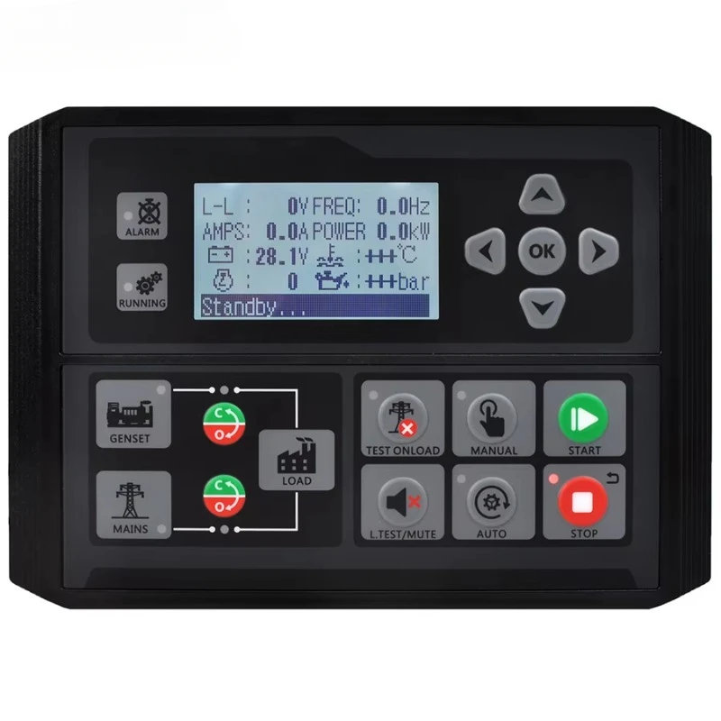 Diesel Generator Control Panel DC42D MK4 with High Temperature