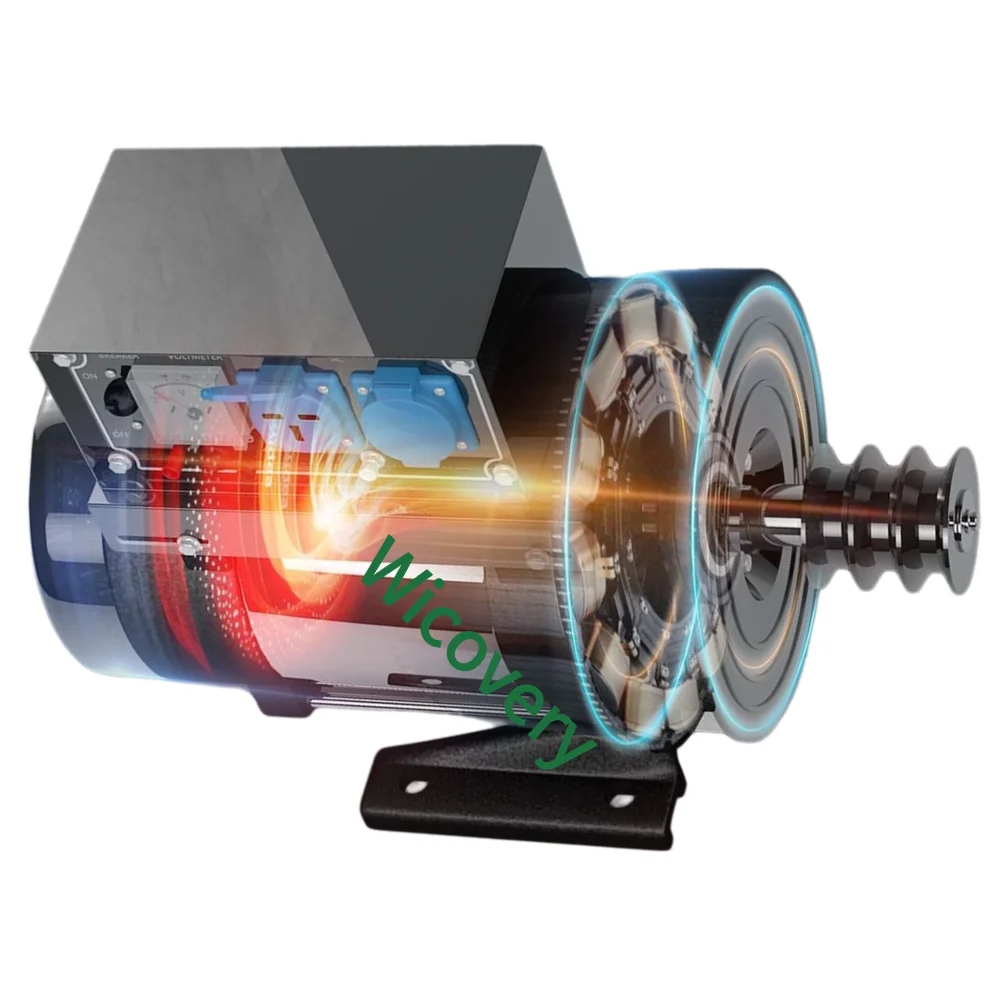 50KW Permanent Magnet Generator 220V 230V 12V DC 3000 RPM Electric Generator 50000W Alternator Quiet Generator