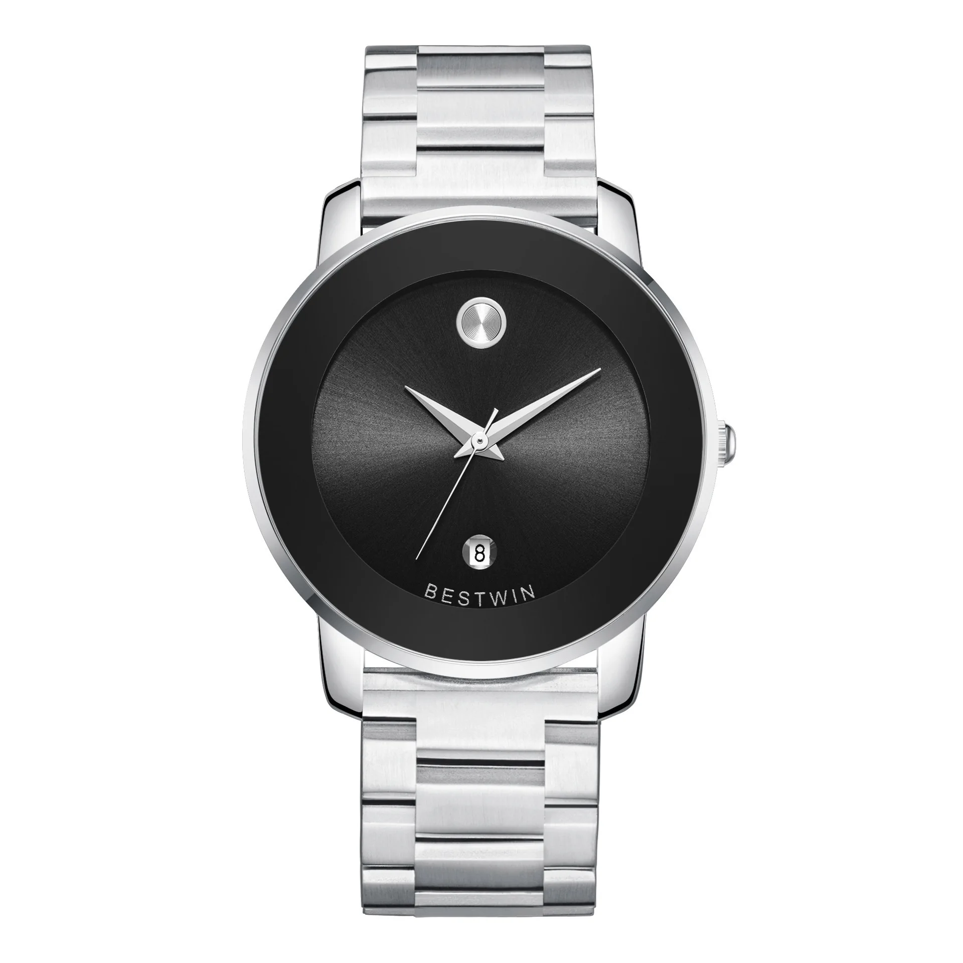 Gold Ultra Thin Men's Quartz Watch 6