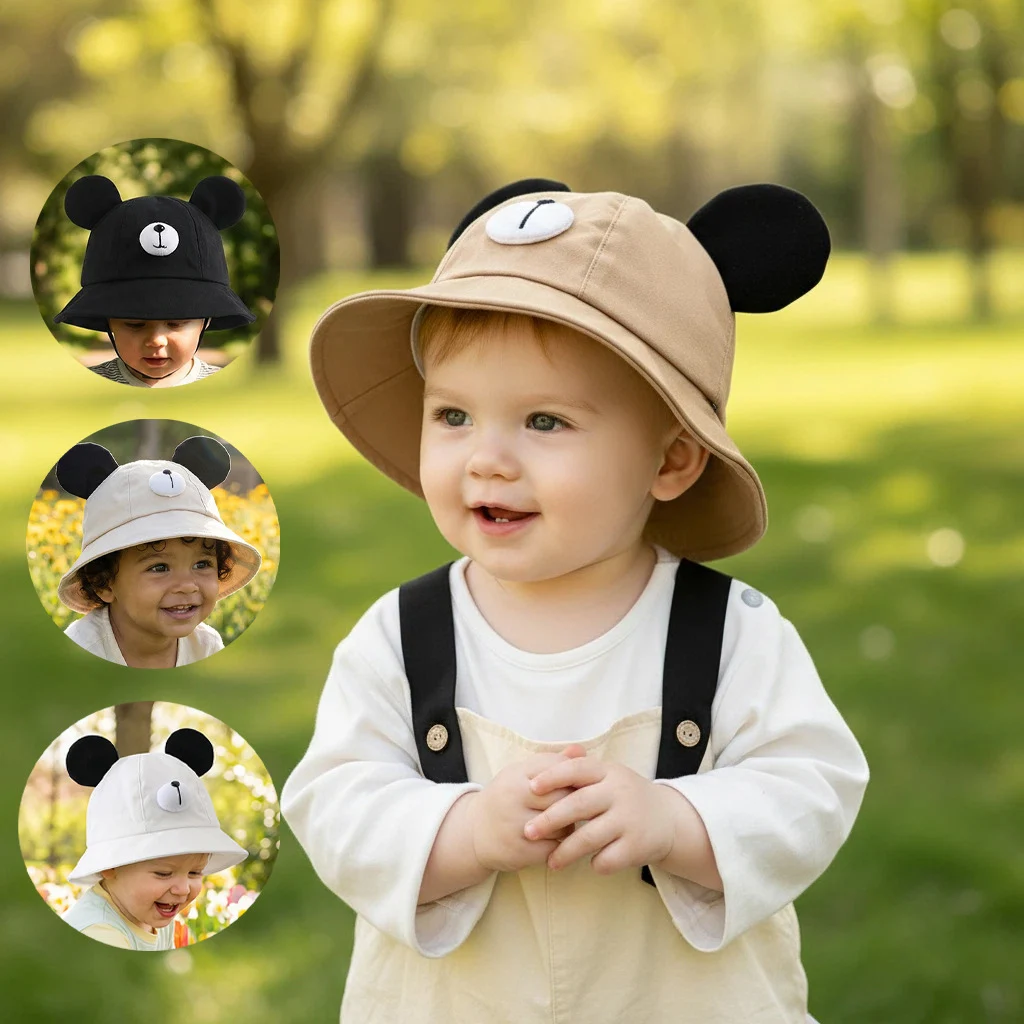 

Детские шапки, тонкий солнцезащитный козырек на весну и осень, детские шапки-рыбалки, милые большие уши, шапки-тазик для маленьких мальчиков и девочек, лето