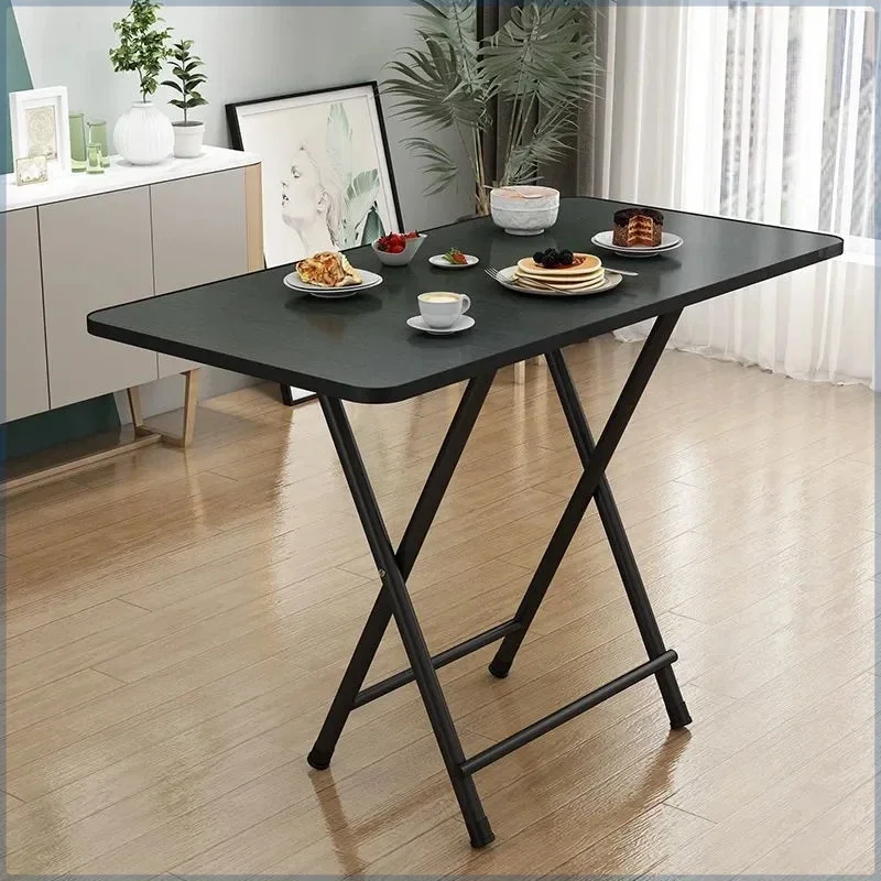 Folding Table, Simple Student Study Dormitory, Portable Family Apartment, Dining, Parallel Bar Counter Table
