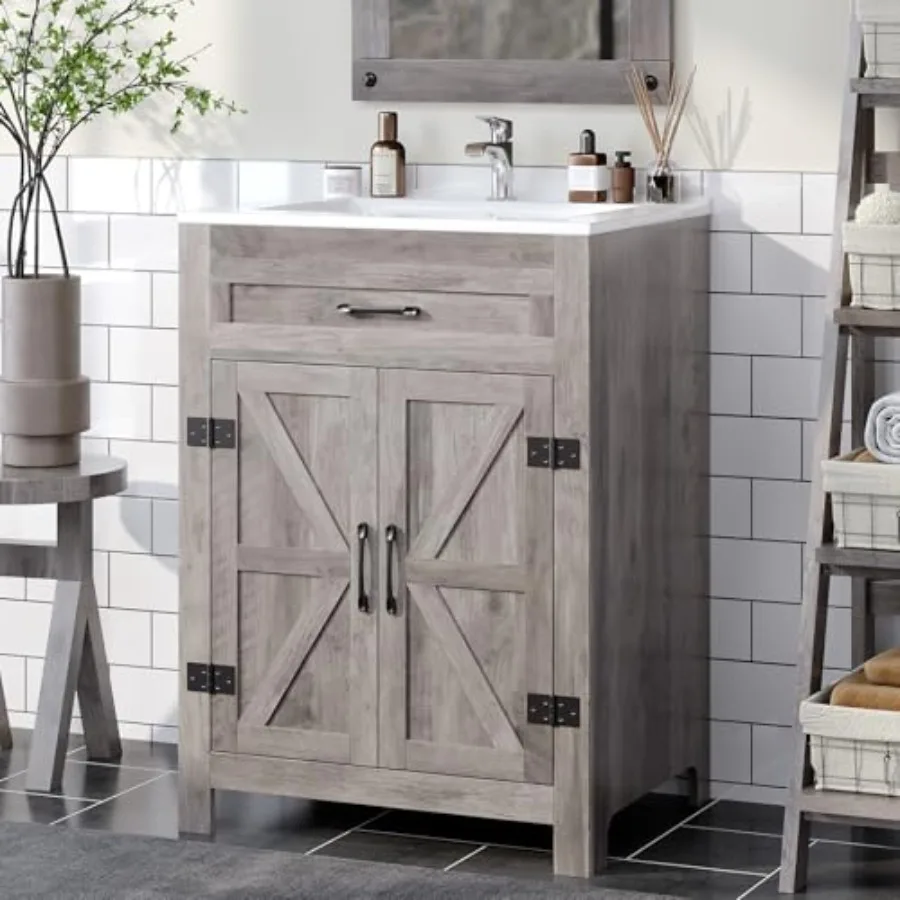 24" Farmhouse Bathr…