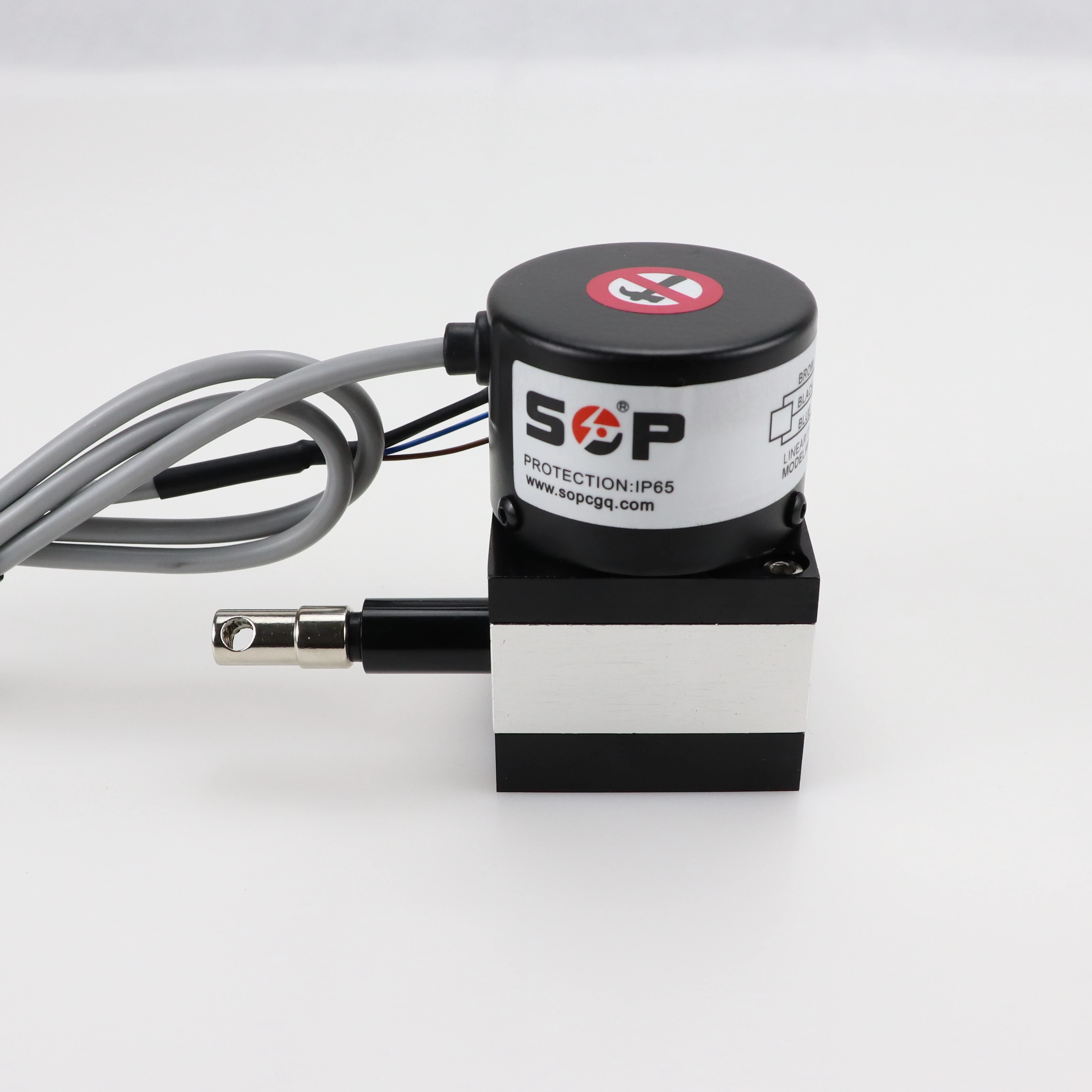 

Analog Output Travel Sensor 25mm Draw Wire Encoder Sensor