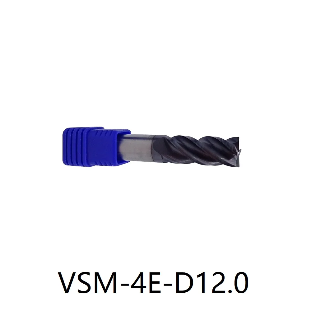 ZCC VSM-4E-D10.0 VSM-4E-D12.0 Serie VSM Fresa de carburo sólido VSM-4E