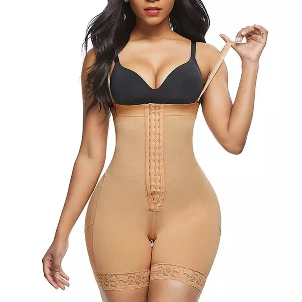 

Female Bodysuit Butt Hip Lifter Garment High-Waist Shapewear Flat Open