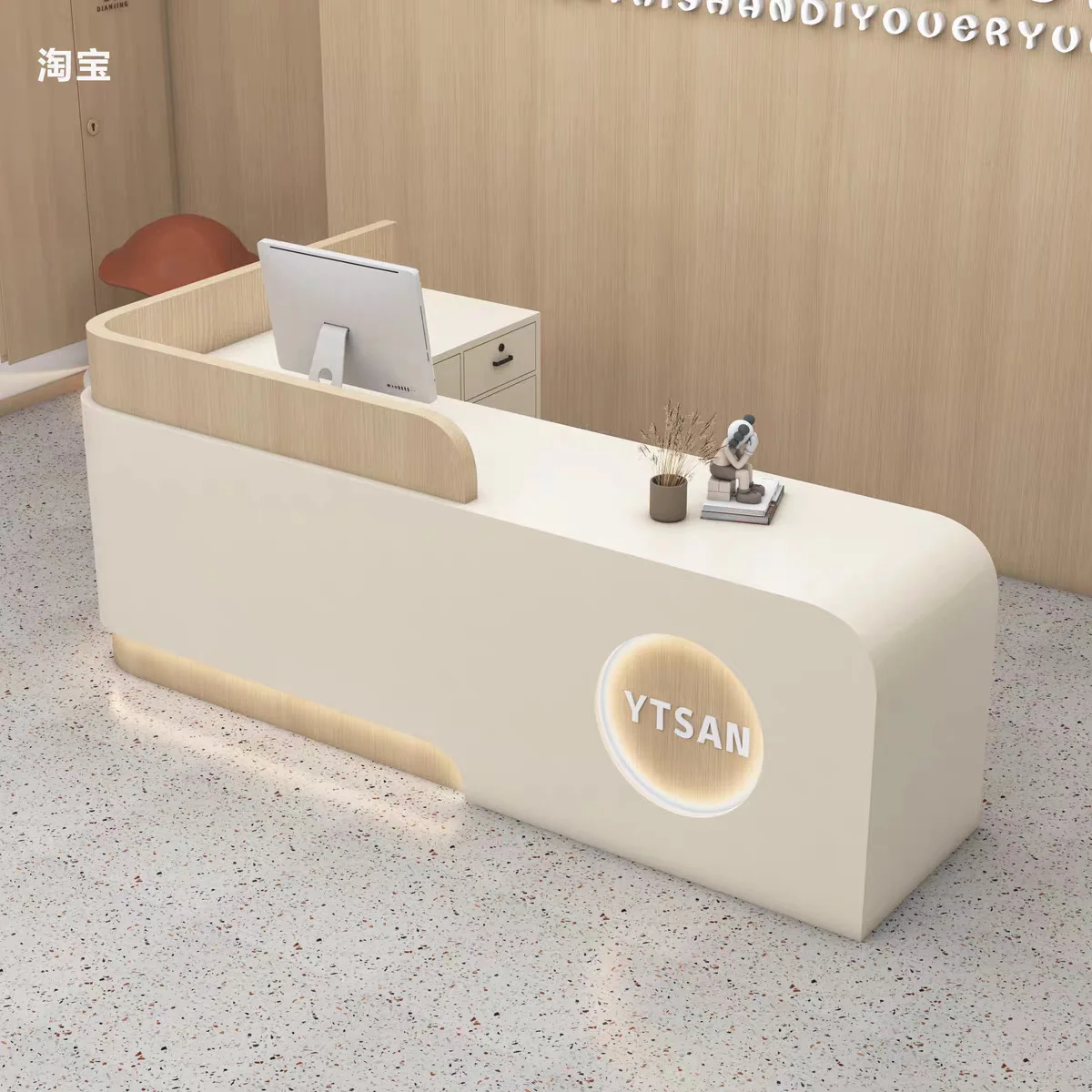 Bar counter light  high-end cream wind kindergarten art training center institution checkout page children's clothing stor